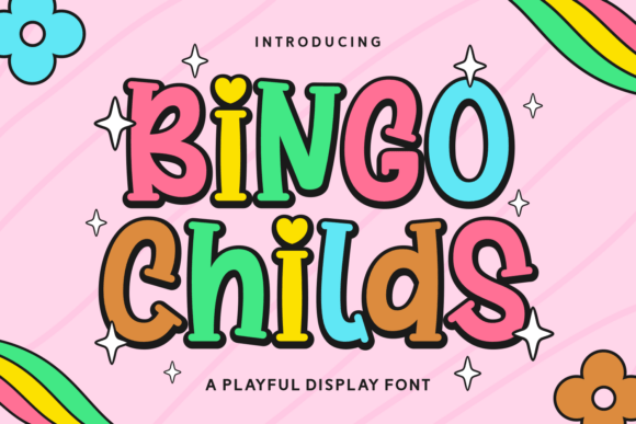 Bingo Childs: A Playful Display Font for Creative Branding