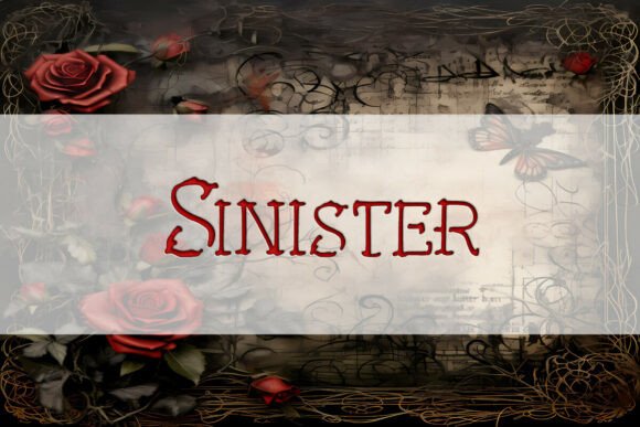 Boost Your Brand with the Sinister Font