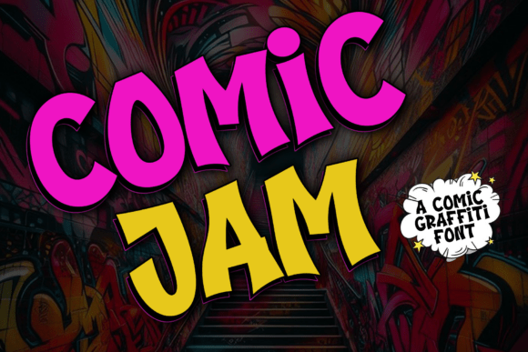 Comic Jam: A Stylish Script Font for Modern Editorial Design