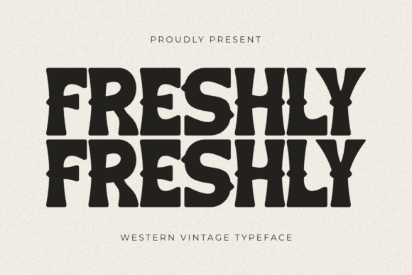 Freshly Font for Bold Branding and Playful Design