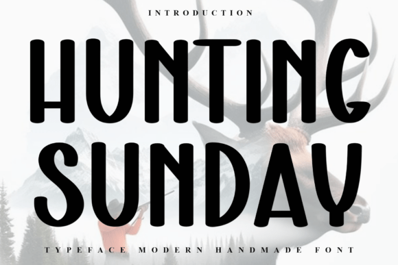 Hunting Sunday Font for Web Design and Branding