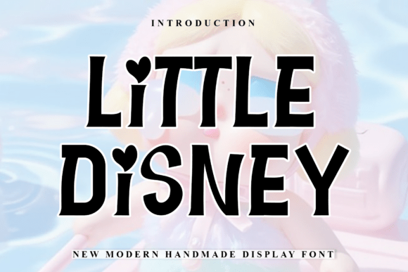 Little Disney: A Festive Font for Business Branding