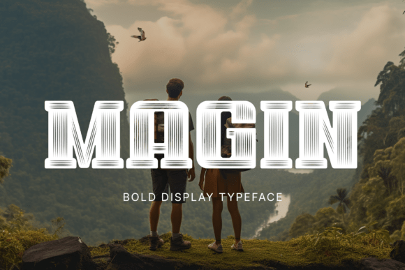 Magin: A Bold Display Font for Eye-Catching Branding