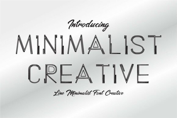 Minimalist Creative: A Display Font for Modern Branding