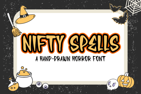 Nifty Spells Font for Spooky Digital Designs
