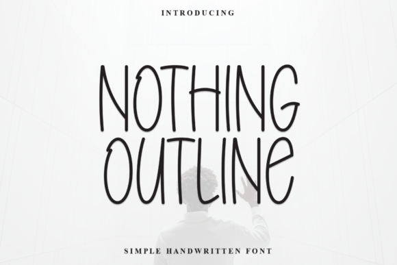 Nothing Outline for Modern Branding and Digital Creativity