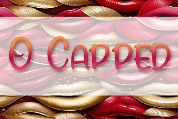 O Capped: A Bold Font for Striking Branding
