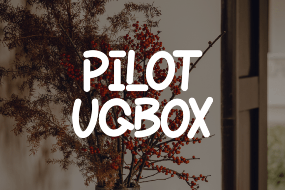 Pilot Uqbox: The Dynamic Font for Fashion-Focused Campaigns
