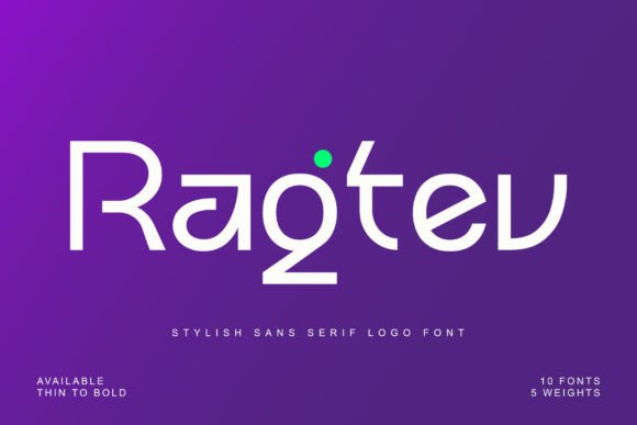 Ragtev – A Timeless Sans Serif for Creative Product Design