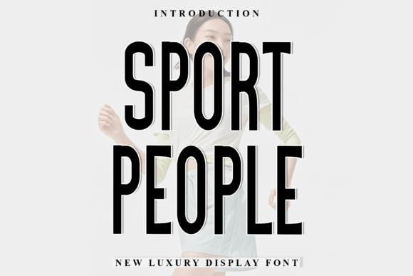 Sport People Font for Warm and Friendly Web Designs