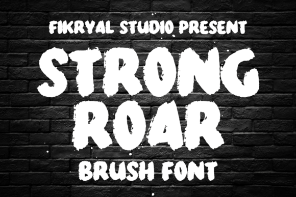 Strong Roar Font for Bold Brand Messaging and Campaign Impact