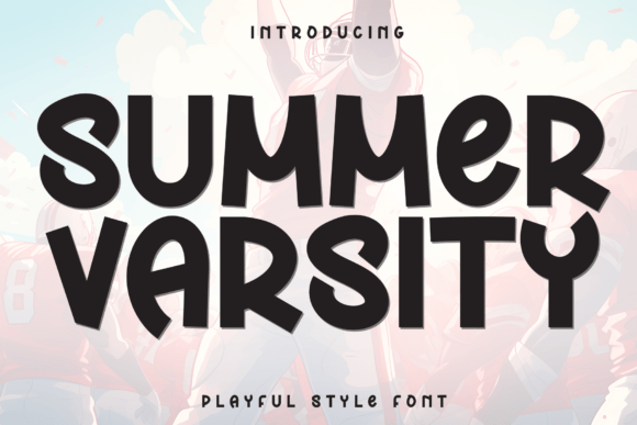 Summer Varsity: A Fresh Font for Digital Campaigns
