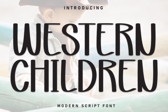 Western Children Font: A Versatile Display Choice
